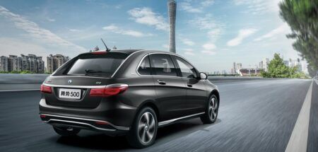 Daimler and BYD launch Denza 500 BEV for China