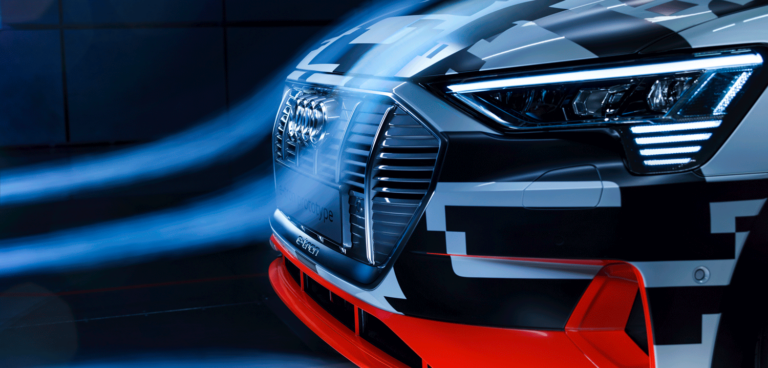 Aerodynamic design plays key role in Audi e-tron’s range figures