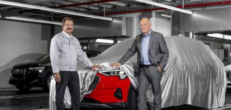 Production of Audi’s e-tron begins in Brussels