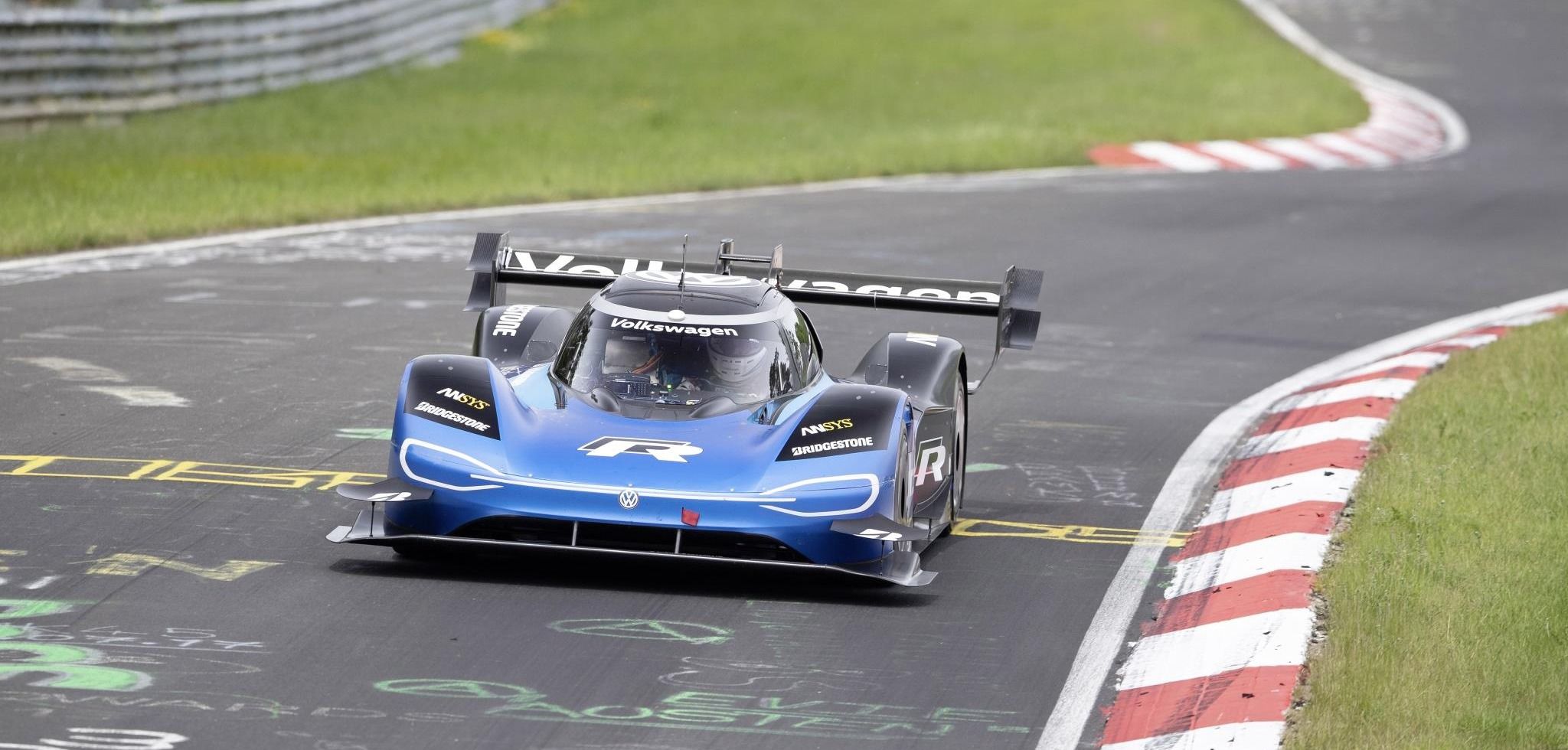 Watch Volkswagen's ID.R smash electric track record at Nürburgring