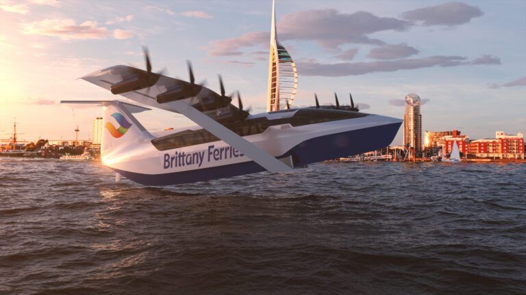 Seaglider Electric ‘flying ferry’ concept unveiled