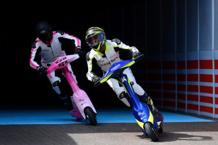 electric scooter racing