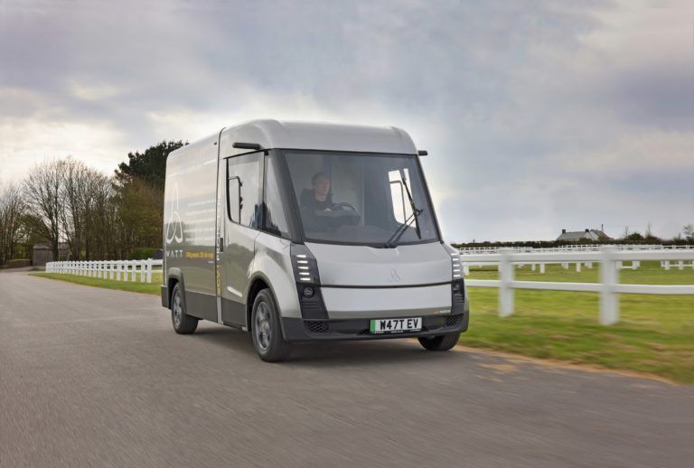 WEVC's electric van eCV1 makes hub debut following start of realworld