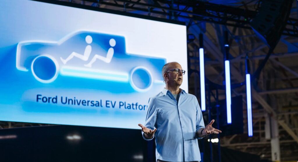 Ford Develops New Ev Platform Using Simplified Assembly Process