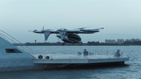 Water-based charging stations for eVTOLs aim to accelerate urban air mobility deployment
