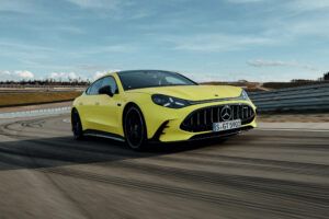 Three axial flux motors deliver 860 kW in Mercedes-AMG GT 4-Door Coupé