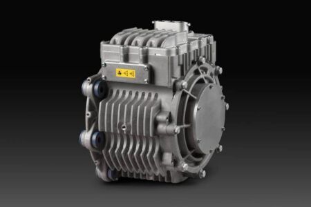 AEM pairs HDRM 150 motor with air-cooled inverter in rare earth-free off-highway drive system