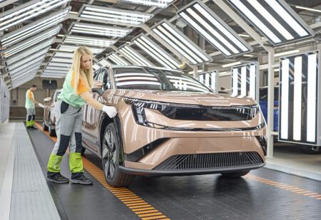 Škoda begins series production of all-electric Peaq SUV in Czech Republic