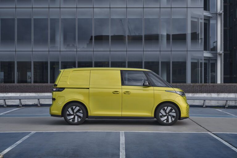 New 58kWh battery extends Volkswagen ID. Buzz Cargo range to 218 miles