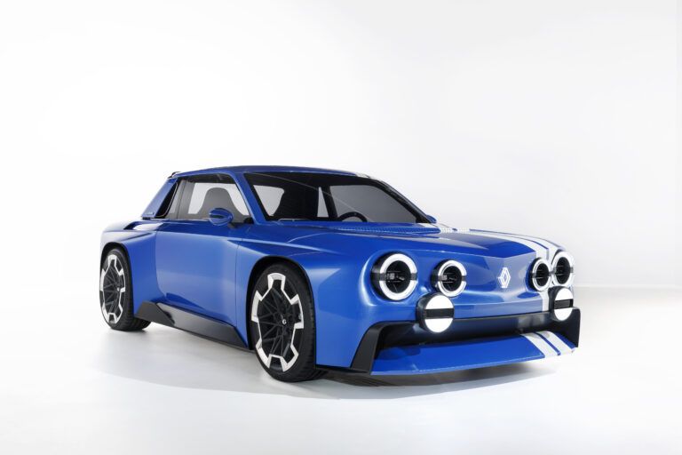 Renault 8 Gordini Concept reboots 1964 icon as 270hp electric two-seat coupe