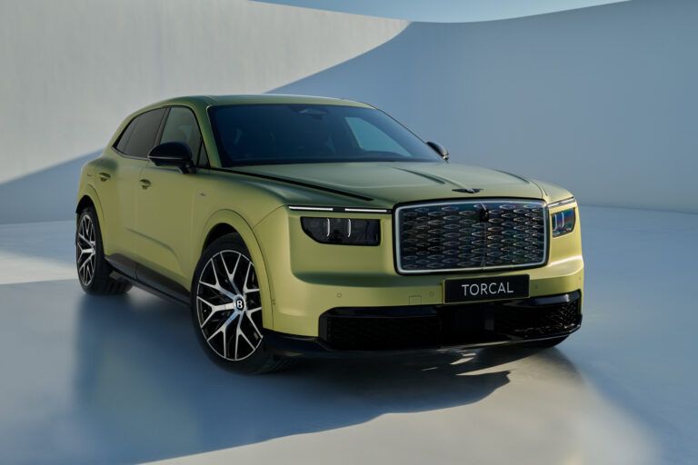 Bentley’s first electric car, the Torcal, is built on a new Crewe line after £350m investment