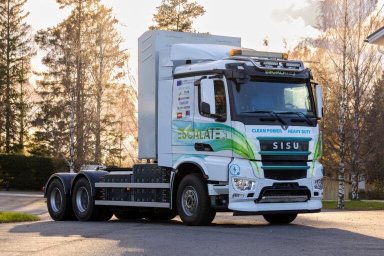 Battery-hydrogen hybrid SISU truck set for 68-tonne long-haul pilot in Finnish winter